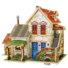 Wood Collectibles Toy for Global Houses-France Farm House